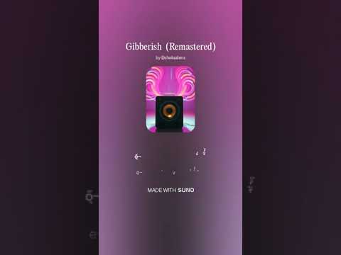 Another gibberish A.I. song