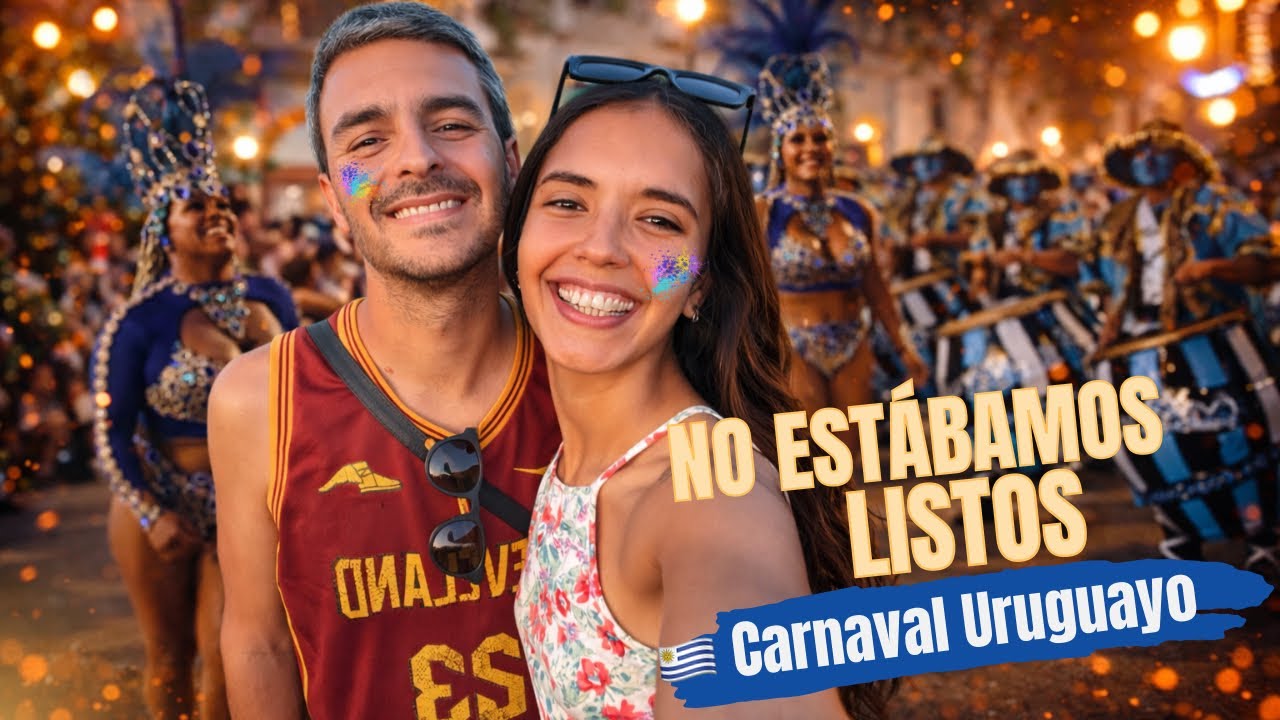 🥁Nos metimos en el CARNAVAL URUGUAYO 🇺🇾 y pasó esto