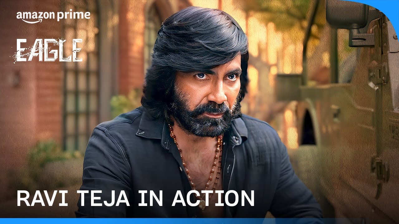 EAGLE in Action 🔥 | Ravi Teja, Kavya Thapar, Anupama Parameswaran | Prime Video India