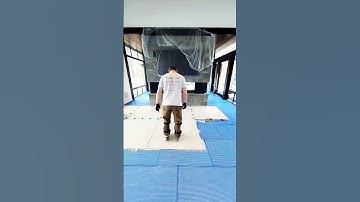 Large Format Porcelain Tile Installation #porcelain #porcelainslab #porcelainslabs