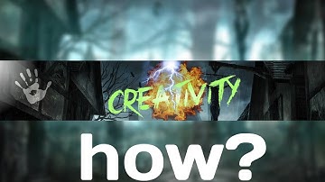 How To Make YouTube Banner | Spooky | Banner Tutorial | PS Touch | PixelLab