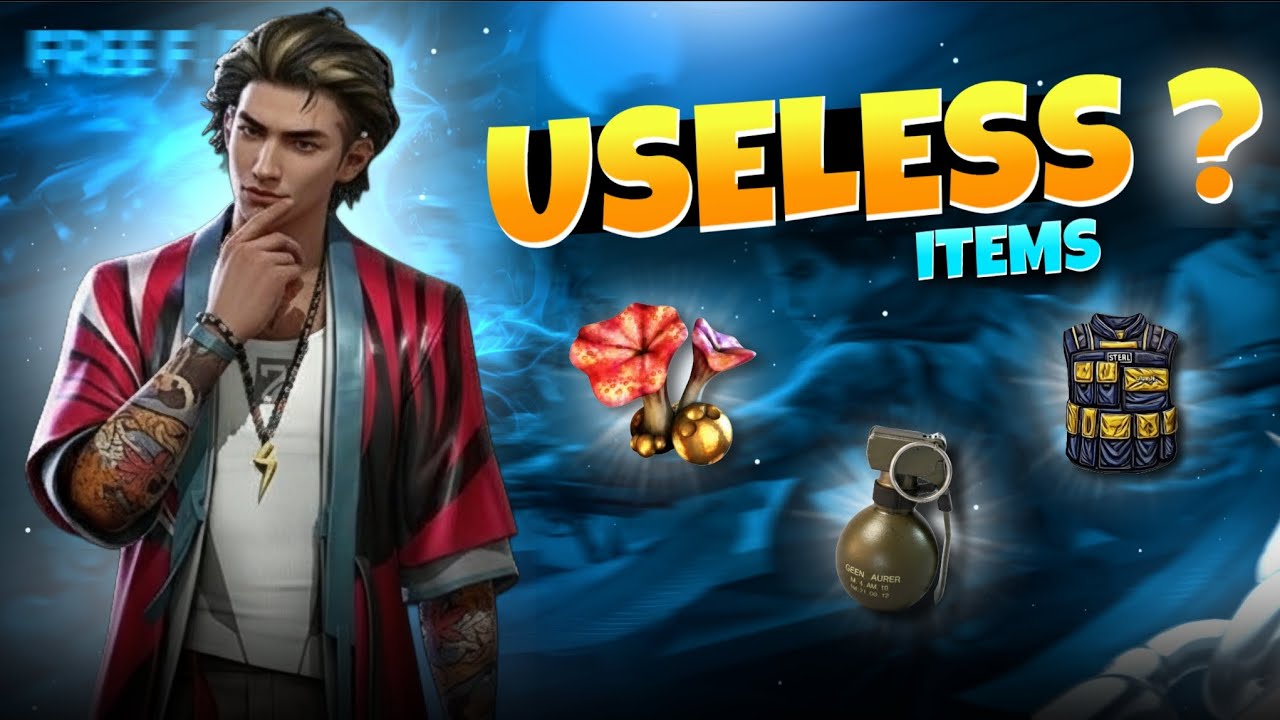 Free Fire Useless Items But Esports Players Use 