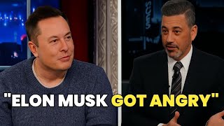 Elon Musk STORMS OFF Jimmy Kimmel Live After Explosive On-Air Clash!