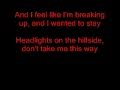 White Lies- Bigger Than Us Lyrics