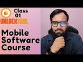 Start learning mobile software course  unlock tool class1  in   