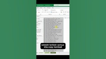 Cara cepat otomatis membuat folder pegawai dari MS.Excel #excel #exceltips #tutorial #microsoft