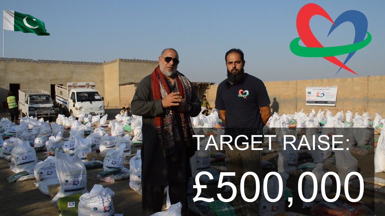 £500K TARGET! SHAZ DAR - PAKISTAN FLOODS - YouTube