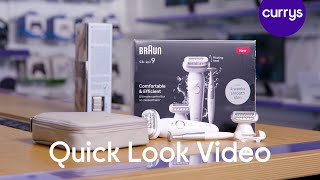 BRAUN Silk-épil 9 SE9-241 Wet & Dry Epilator - Quick Look