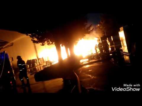 ხანძარი კახეთის გზატკეცილზე (02/08/17)