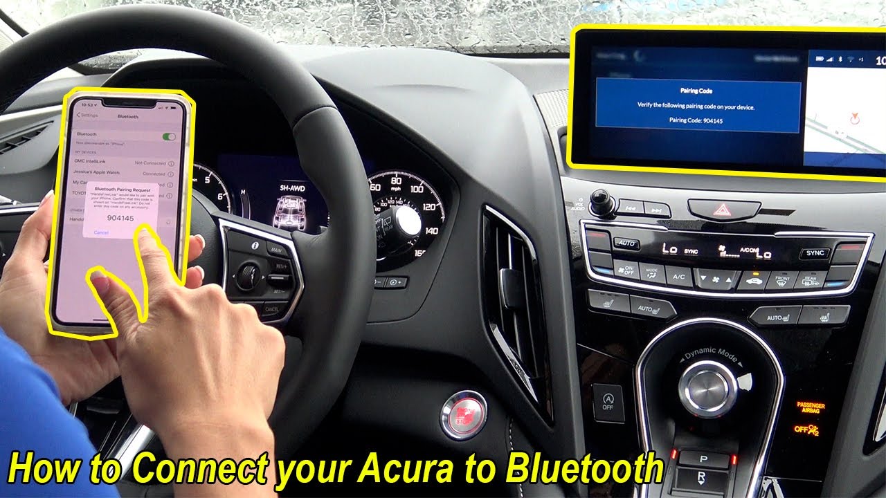How to Pair Your Phone to Bluetooth in Your 2020 Acura | Smail Acura