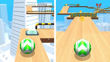 Sky Rolling Going Balls — All Levels Mobile Gameplay Walkthrough Android iOS part 11