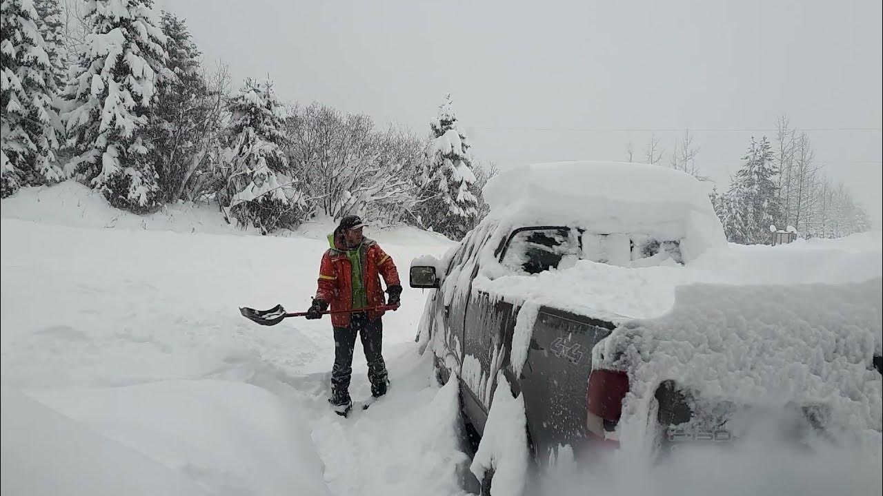 How Much Snow Did Wells BC Just Get? Eye Popping Two Day Snowfall