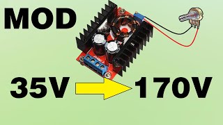Modify boost module 35V to 170V