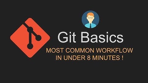 Git basics | 8 commands in 8 minutes | Github tutorial for beginners