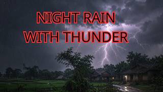 Relaxing Rain Sounds for Deep Sleep | Night Ambience, No Talking