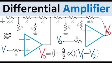 Instrumentation Amplifier with 2 Op Amps Explained
