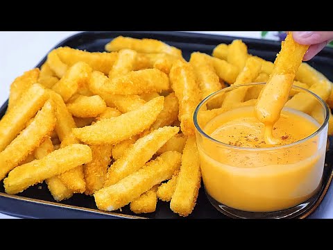 Видео: Лучше картофельных чипсов! Хрустящий картофель фри и сырный соус