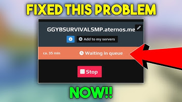 How To Fix Aternos Waiting in Queue Problem | Waiting in Queue Aternos Fix
