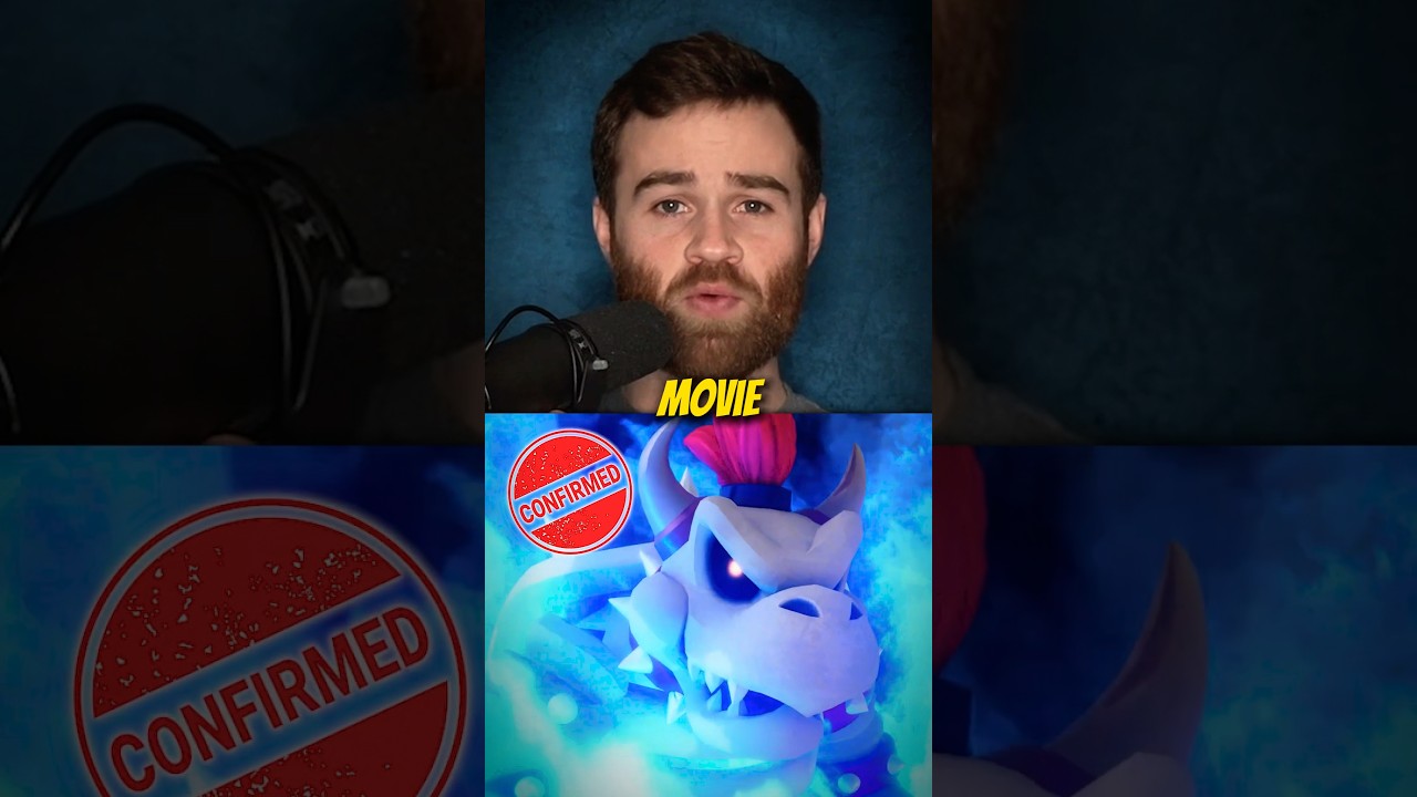 Dry Bowser CONFIRMED for Mario Movie?! #supermariogalaxy #nintendo #mariobros #yoshi #rosalina