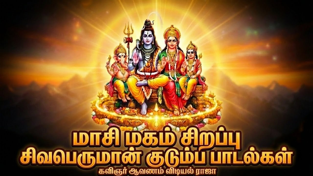 Maasi Magam Special | Powerful Shiva Devotional Songs Tamil | Sivan, Parvathi, Vinayagar, Murugan 🙏✨