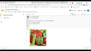 OpenCV on Google Colab - Image Threshold