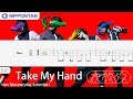 【Bass TAB】 Take My Hand 〚夜の本気ダンス 〛Yoru no Honki Dance ベース tutorial &amp; tab 譜