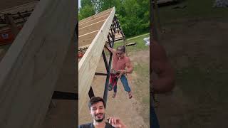 Job site madness #contractor #construciton #building #constructionhumor