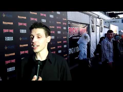 Fright Dome Black Carpet Jason Egan Intrv At Circu...