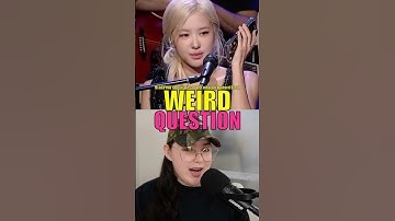Netizens Shocked about Rosé on The Howard Stern Show #blackpink #kpop