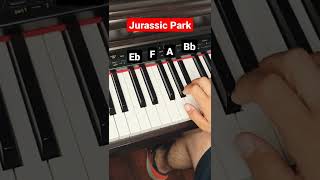 Jurassic Park Theme - piano tutorial