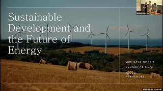 Sustainable Development and the Future of Energy