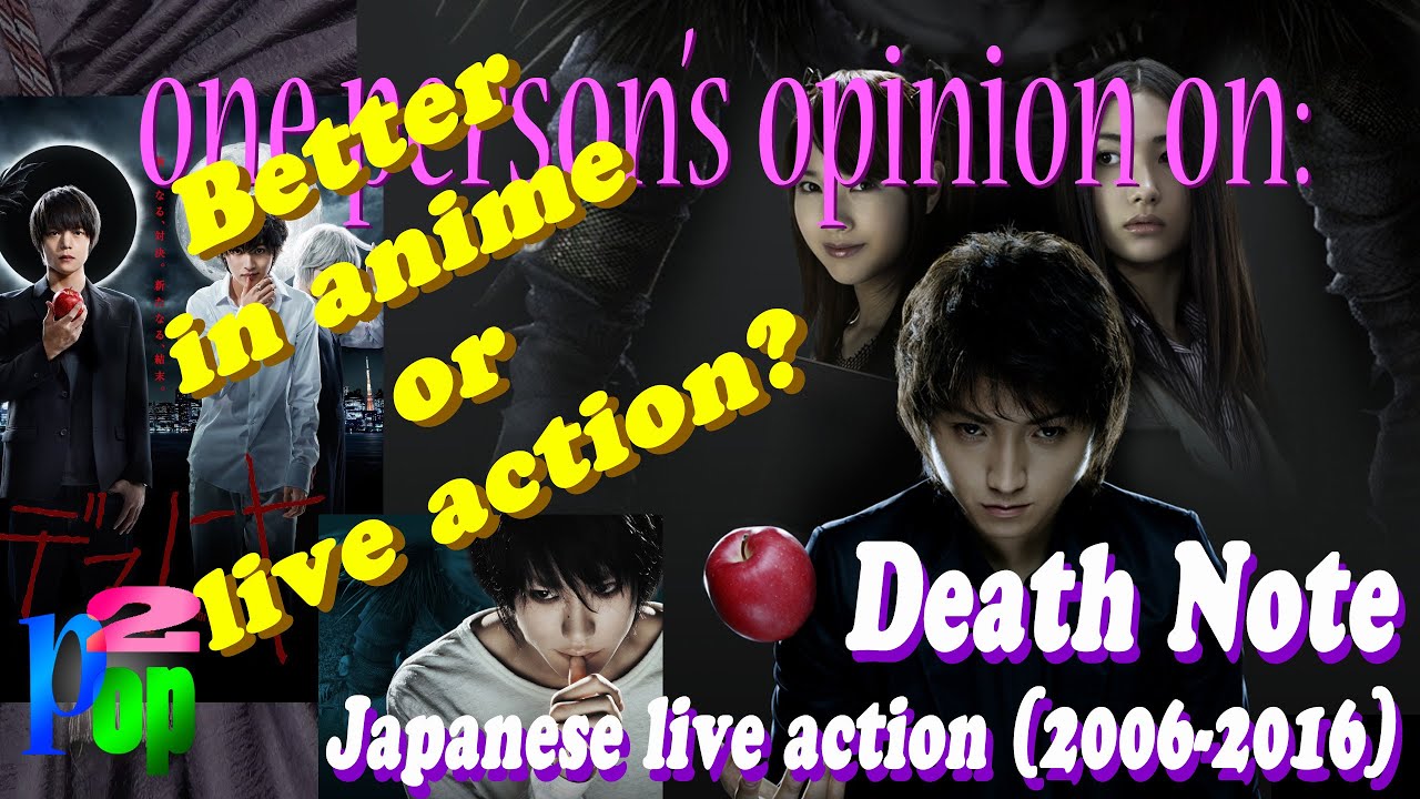 Will they survive the conversion of anime to live action? A Japanese