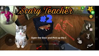 I rescued a little cate from Miss T House|Scary Teacher By| Noobra Gaming 400#Part 2