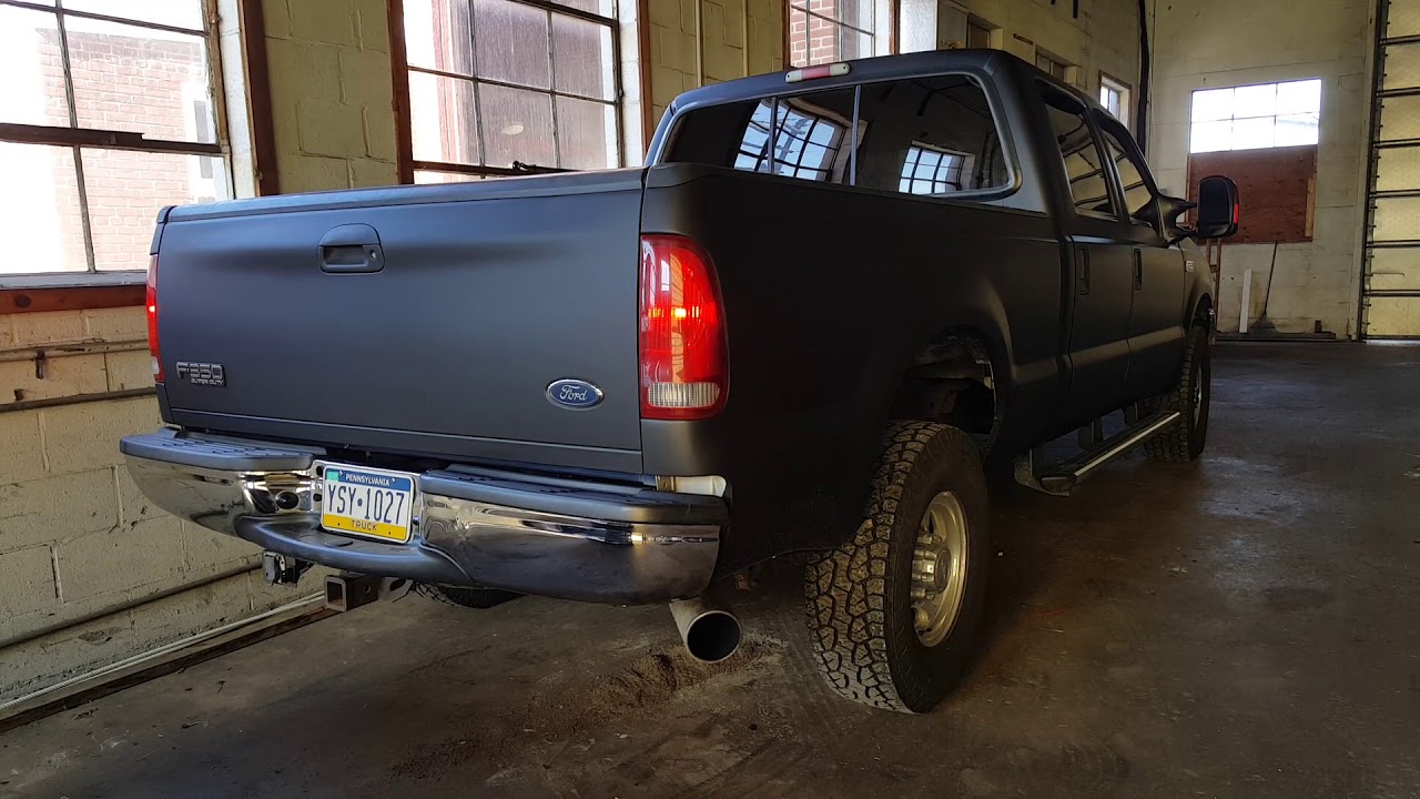 Ford F-350 6.0L Powerstroke Diesel Cold Start