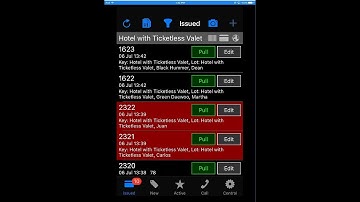 FlashValet - How to Issue Tickets
