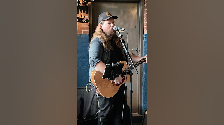 Trey Duncan Performs "Take it Easy" to a full house at Iron Key Brewing