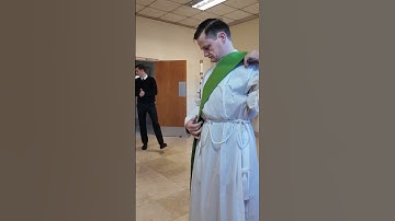Thumbnail of Deacon who will be ordained a priest next year