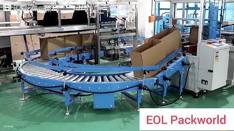 Low cost drop down case packer