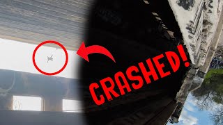 DJI FPV Bando - I should NOT have tried this gap!!