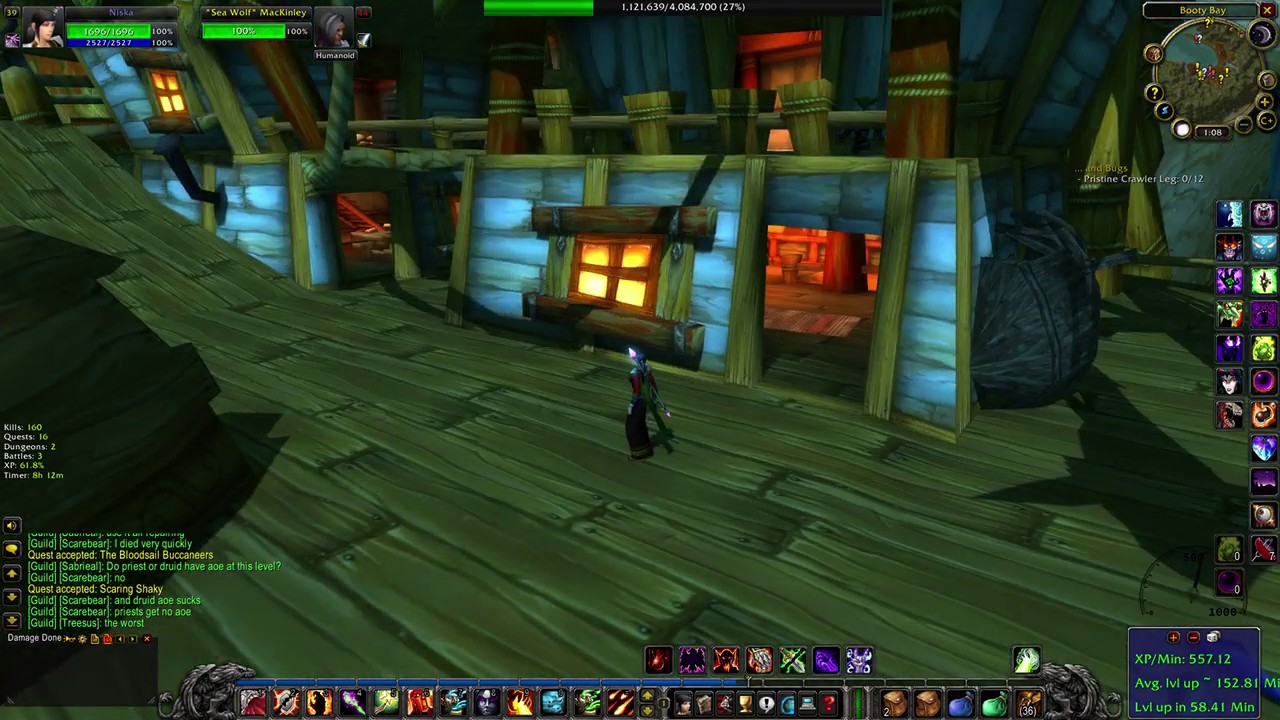 Warlock Leveling 39 In World Of Warcraft Classic Youtube