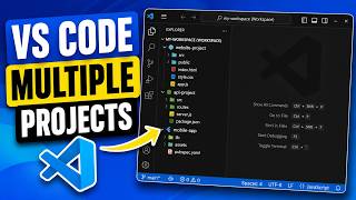 How to Use Multiple Projects in Visual Studio Code Workspace