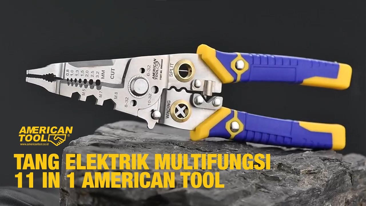 Tang Electrical Tang Idaman Teknisi Listrik - Tang Elektrik Multifungsi 11 in 1 ...