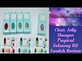 Clear Jelly Stamper Tropical Getaway Stamping Polish Kit Swatch Review