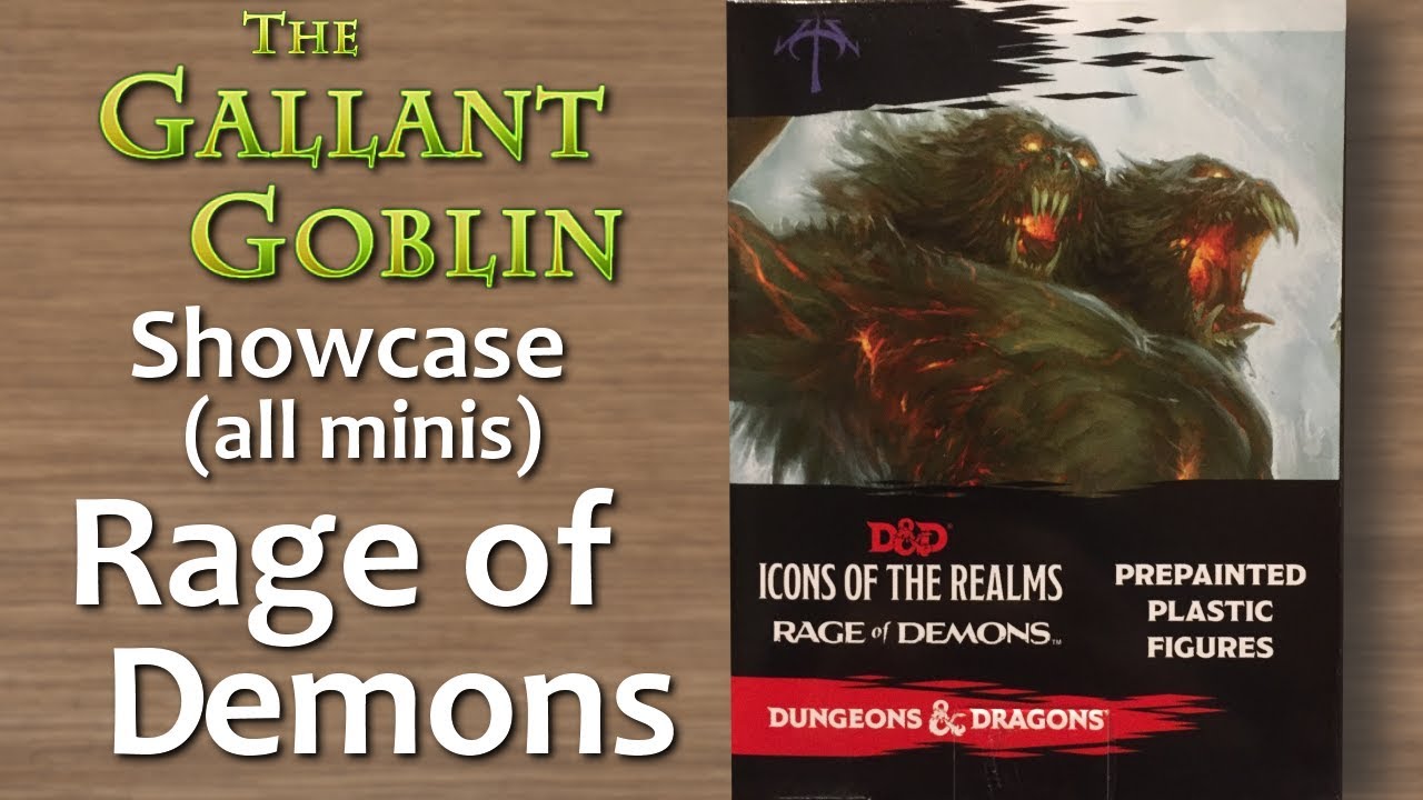 Rage of Demons ~ ETTERCAP #18 Icons of the Realms D&D miniature