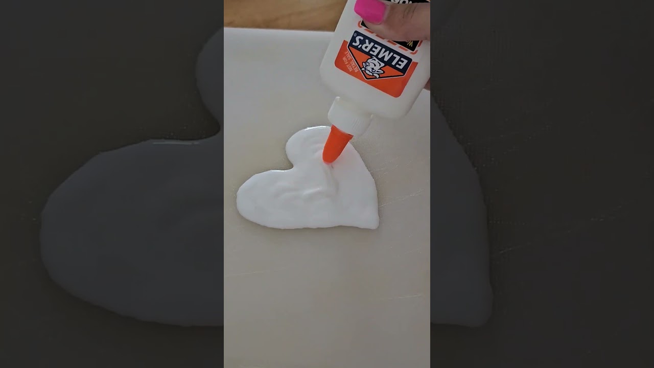 satisfying GLUE heart fun 💙💚🩵