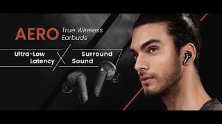 XROUND AERO True Wireless Earbuds [Ultra-Low Latency x Surround Sound]