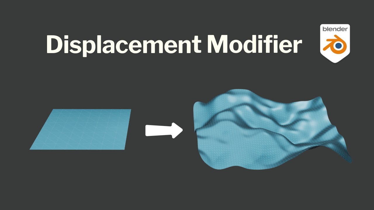 Displacement Modifier | Scientific Illustration - YouTube
