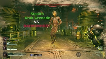 Darktide: Stealth Krak Grenades vs Daemonhost