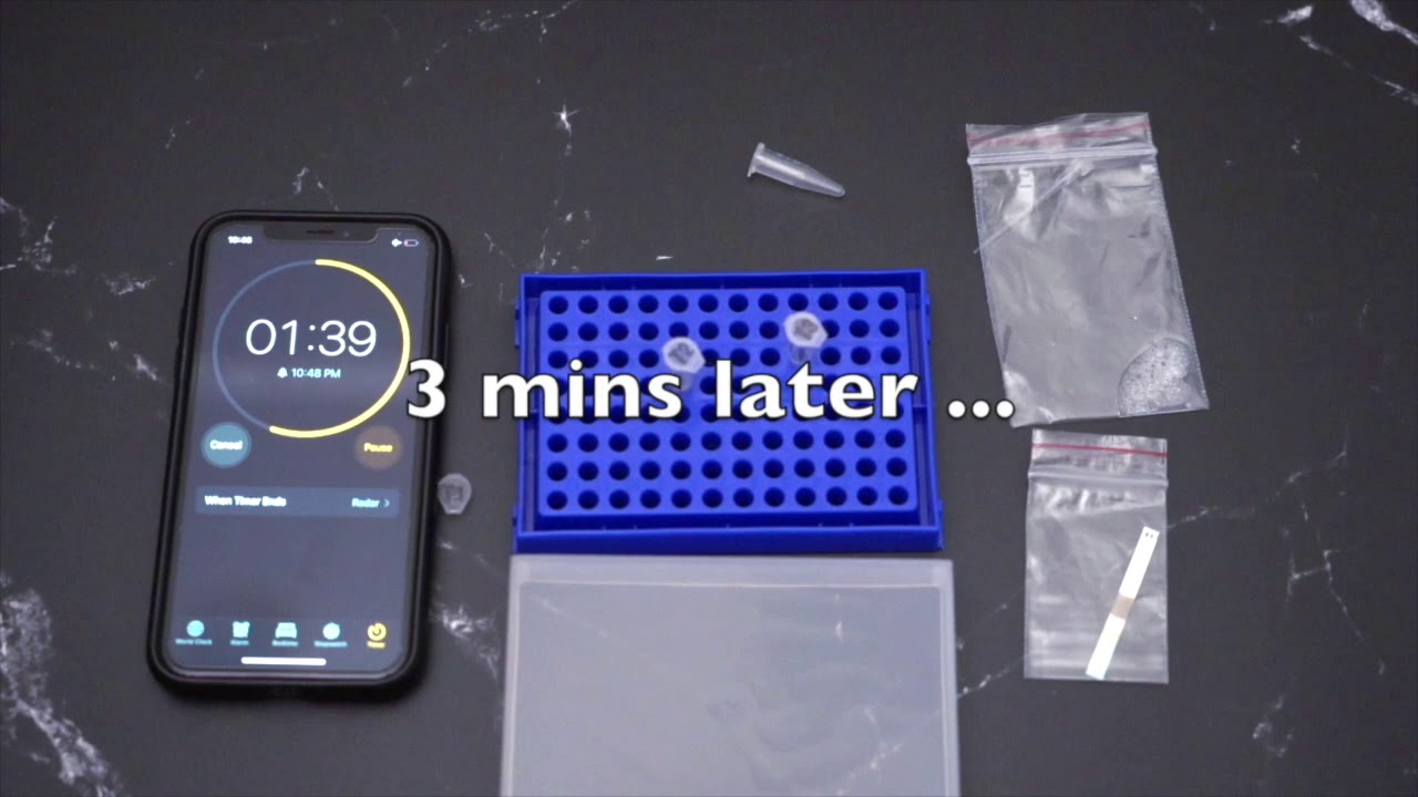 Self diagnosis of COVID-19 (DNA aptamer COVID 19 antigen rapid test kit) instruction video