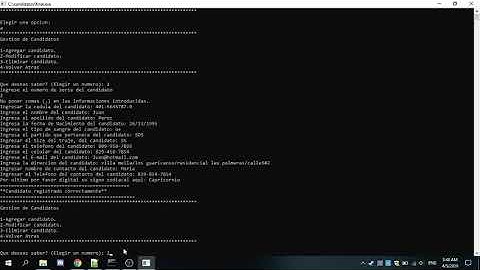 Proyecto final, fundamentos de programación con C#.